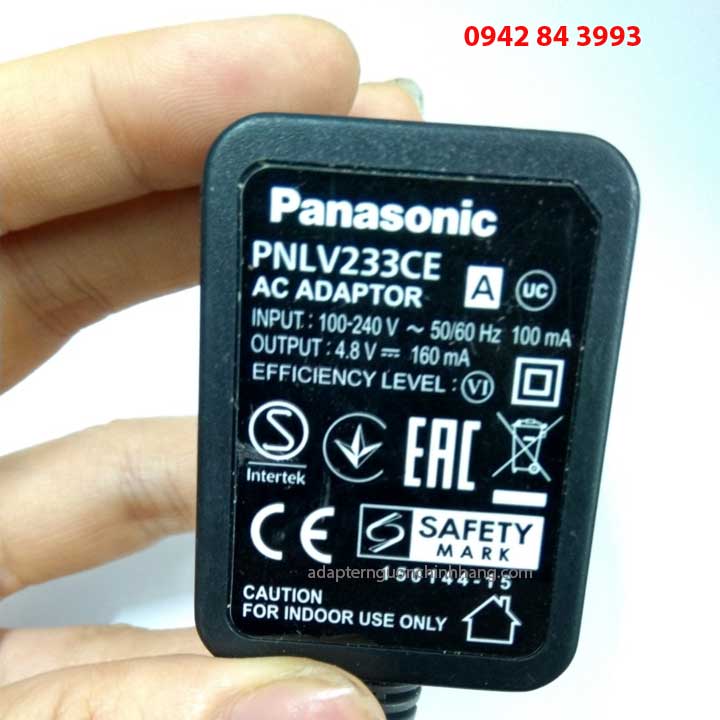 Adapter nguồn điện thoại Panasonic 4.8v
